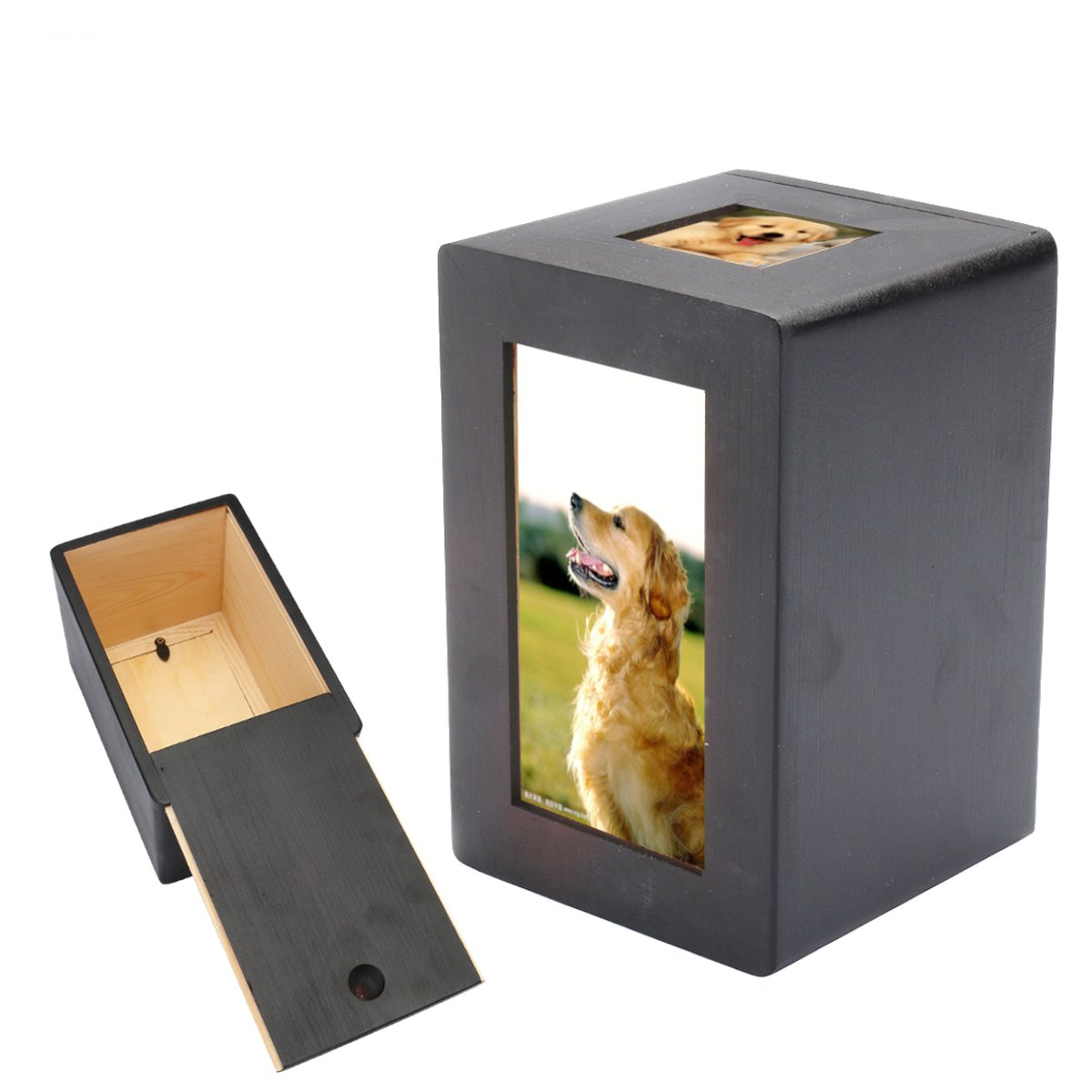 Wooden Pet Urn Box Photo Frame Wooden Pet Urn Box Photo Frame