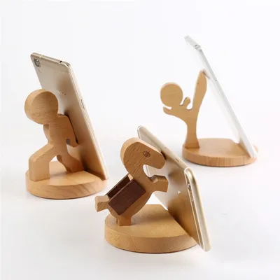 Wooden Phone Holder Stand Wooden Phone Holder Stand