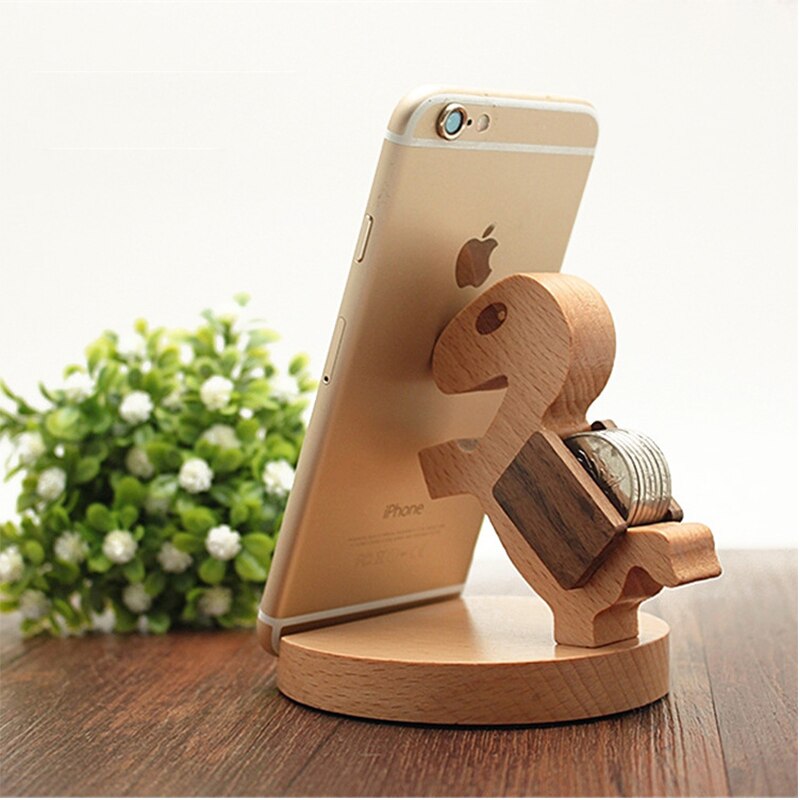Wooden Phone Holder Stand Wooden Phone Holder Stand