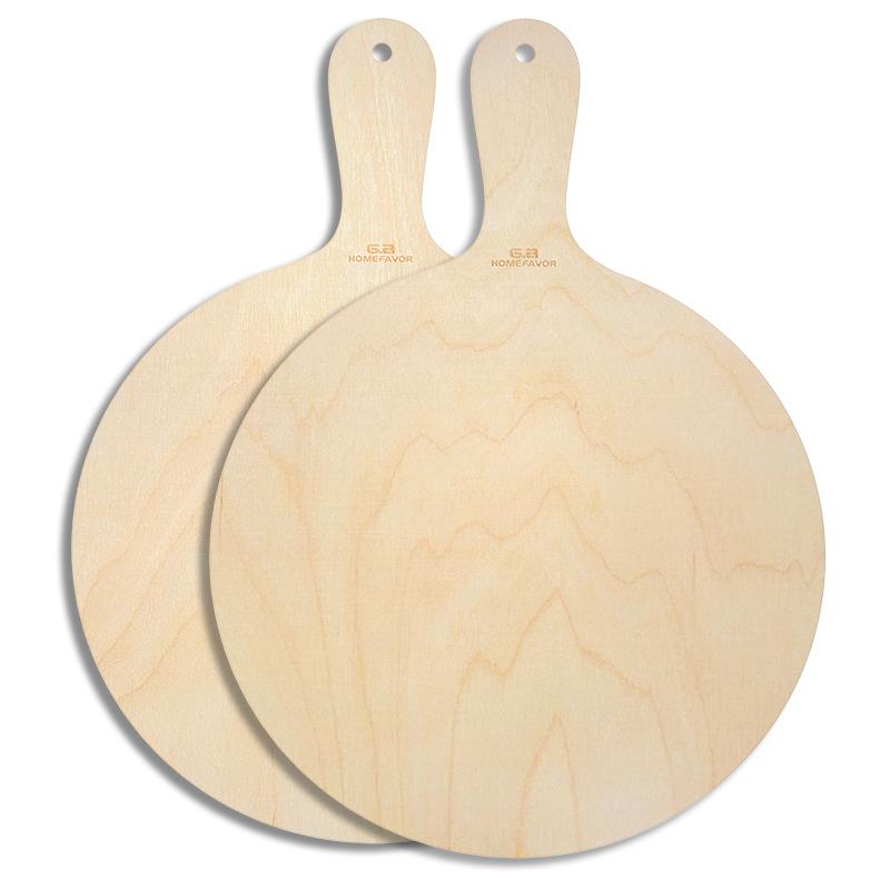 Wooden Pizza Boards (2 Pcs) Wooden Pizza Boards (2 Pcs)