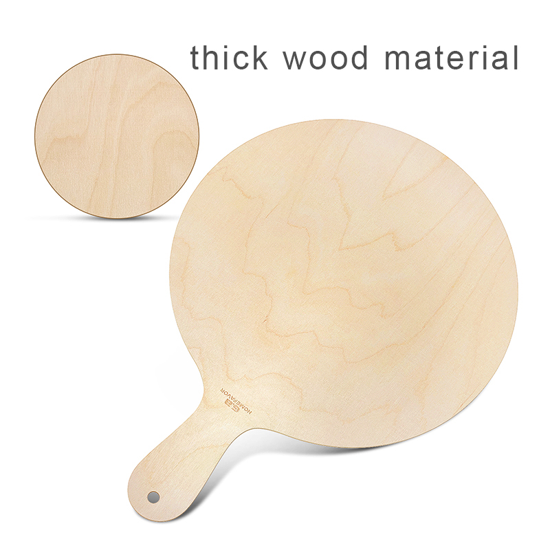 Wooden Pizza Boards (2 Pcs) Wooden Pizza Boards (2 Pcs)