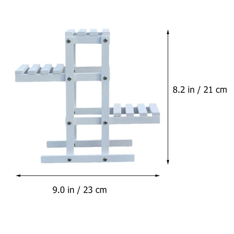 Wooden Plant Shelf Mini Rack Wooden Plant Shelf Mini Rack