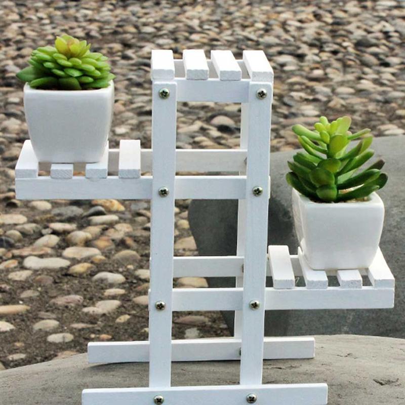 Wooden Plant Shelf Mini Rack Wooden Plant Shelf Mini Rack