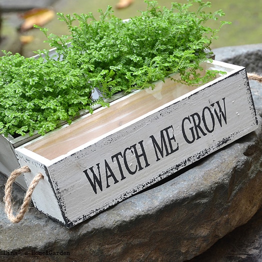 Wooden Planter Box Gardening Tool