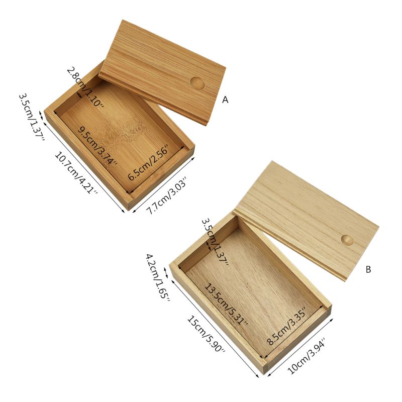 Wooden Playing Cards Box