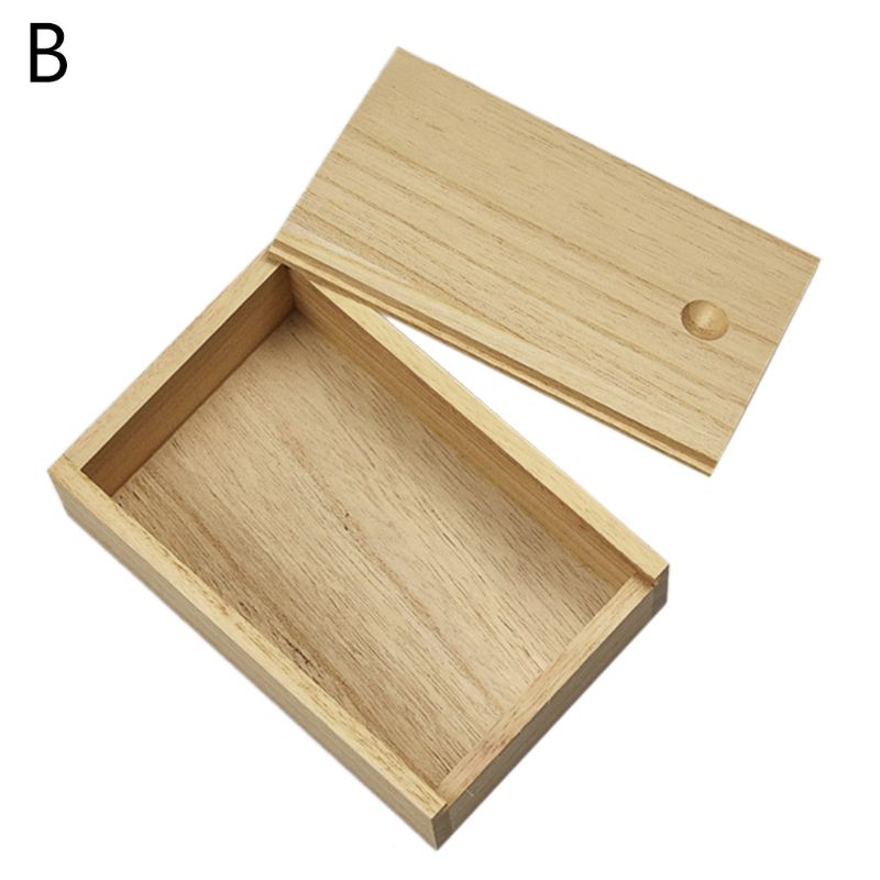 Wooden Playing Cards Box
