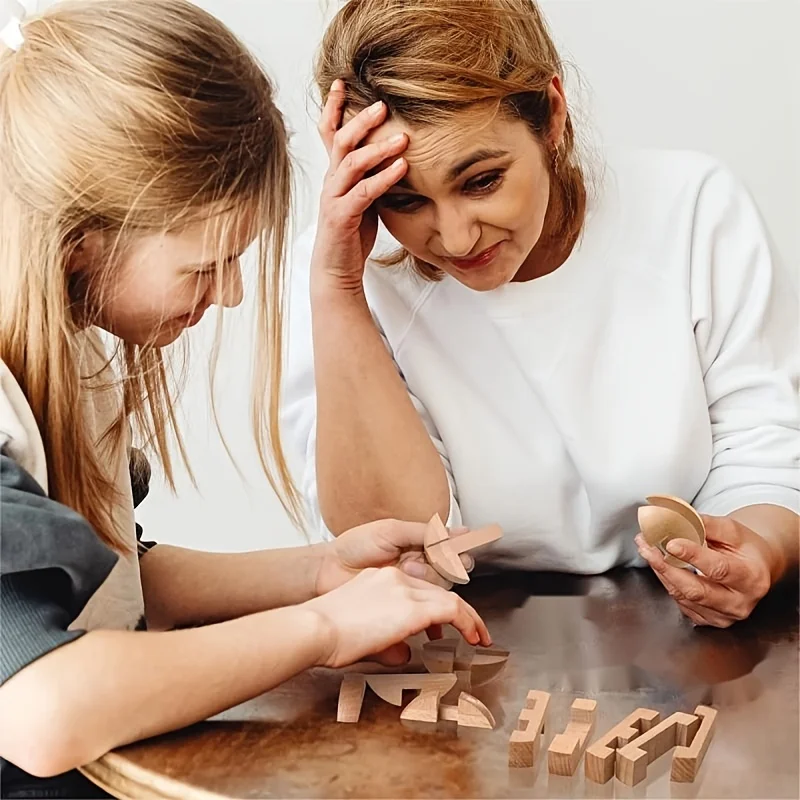 Wooden Puzzle, Magic Ball Brain Teaser Toy, Intelligence Game, Ball Puzzle Halloween, Christmas, Thanksgiving Day Gift Wooden Puzzle, Magic Ball Brain Teaser Toy, Intelligence Game, Ball Puzzle Halloween, Christmas, Thanksgiving Day Gift