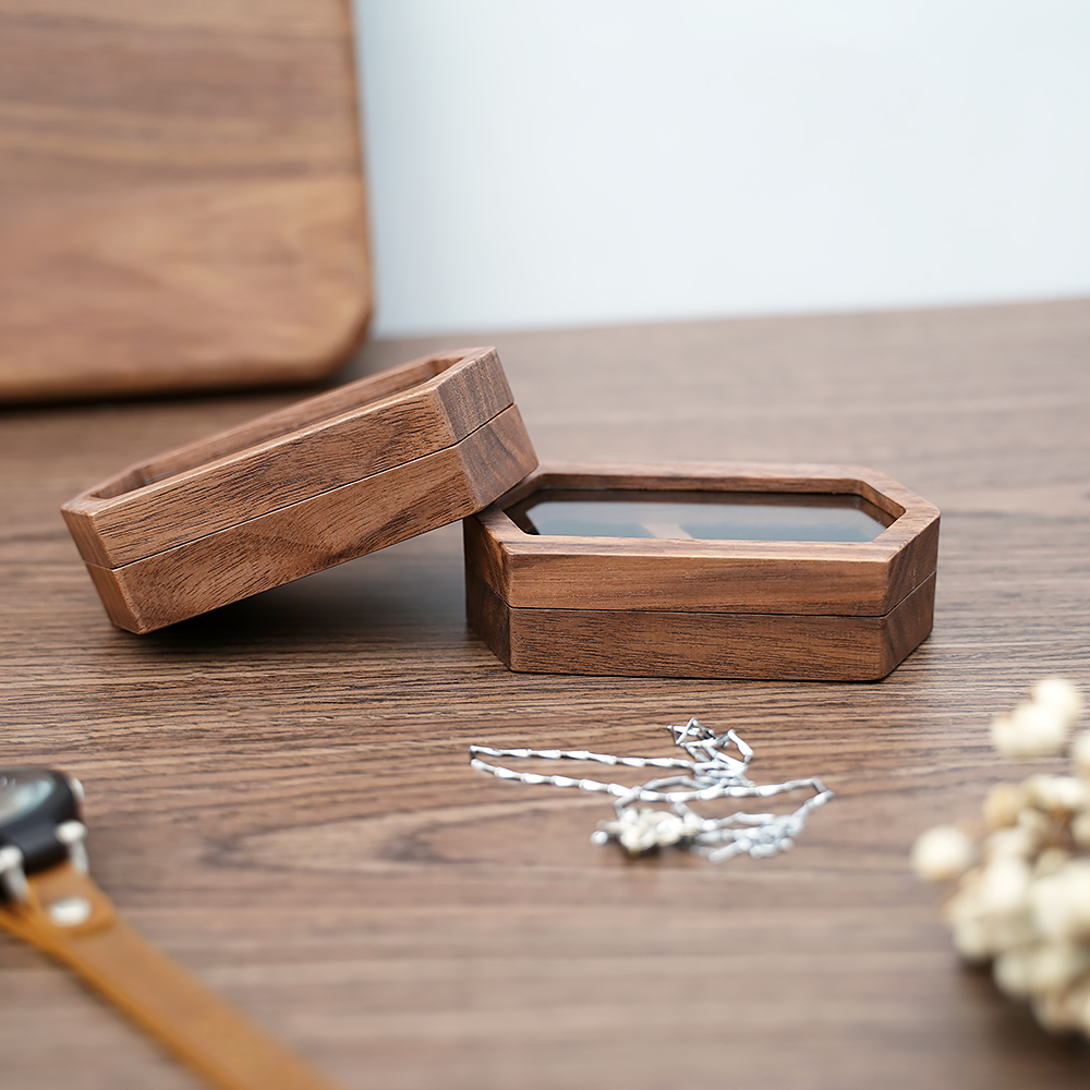 Wooden Ring Holder for Wedding