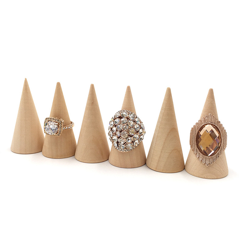 Wooden Ring Holder Jewelry Organizer (5Pcs) Wooden Ring Holder Jewelry Organizer (5Pcs)