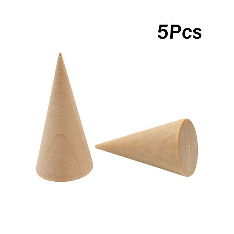 Wooden Ring Holder Jewelry Organizer (5Pcs) Wooden Ring Holder Jewelry Organizer (5Pcs)