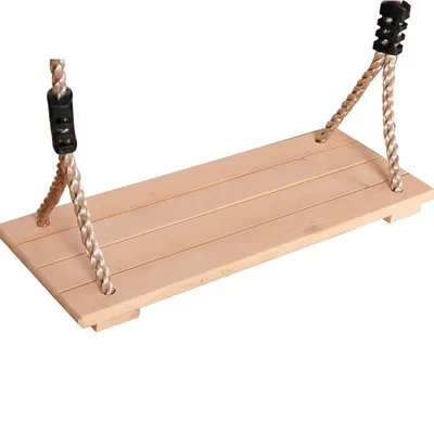 Wooden Rope Swing Outdoor Swing