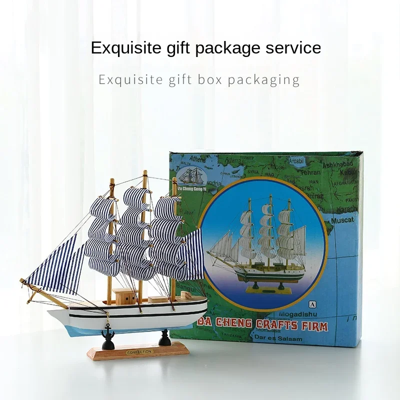Wooden Sailboat Model Office Living Room Decoration Crafts Nautical Decoration Creative Model Home Decoration Birthday Wooden Sailboat Model Office Living Room Decoration Crafts Nautical Decoration Creative Model Home Decoration Birthday