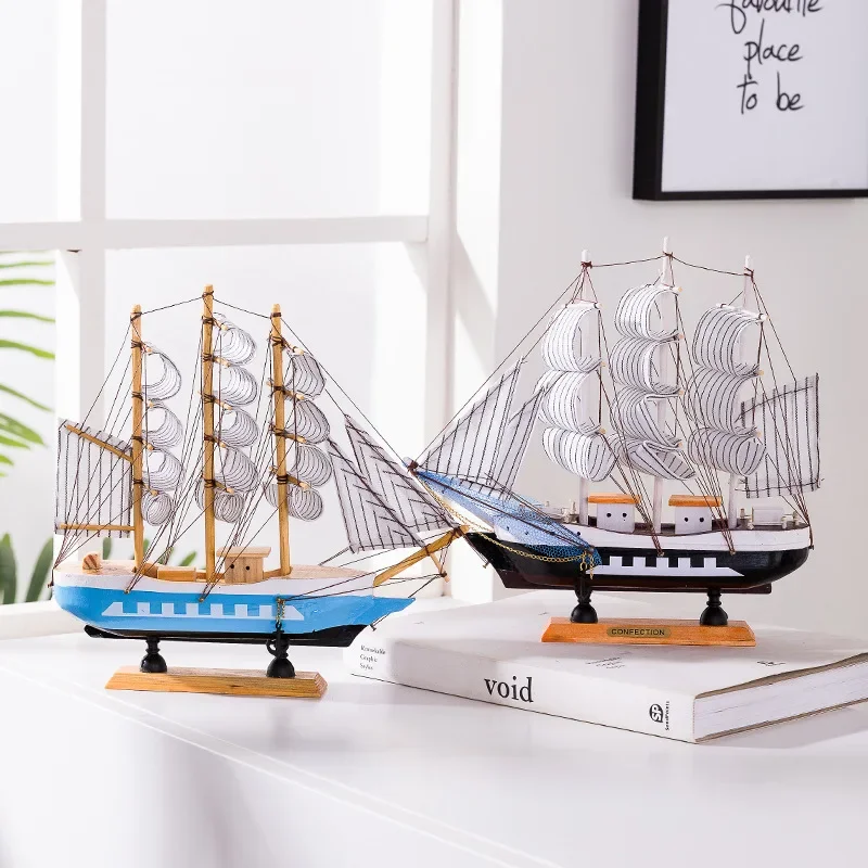 Wooden Sailboat Model Office Living Room Decoration Crafts Nautical Decoration Creative Model Home Decoration Birthday Wooden Sailboat Model Office Living Room Decoration Crafts Nautical Decoration Creative Model Home Decoration Birthday