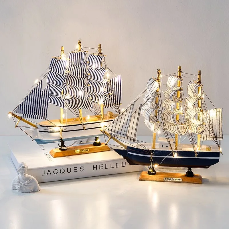 Wooden Sailboat Model Office Living Room Decoration Crafts Nautical Decoration Creative Model Home Decoration Birthday Wooden Sailboat Model Office Living Room Decoration Crafts Nautical Decoration Creative Model Home Decoration Birthday