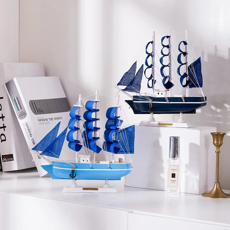 Wooden Sailboat Model Office Living Room Decoration Crafts Nautical Decoration Creative Model Home Decoration Birthday Wooden Sailboat Model Office Living Room Decoration Crafts Nautical Decoration Creative Model Home Decoration Birthday