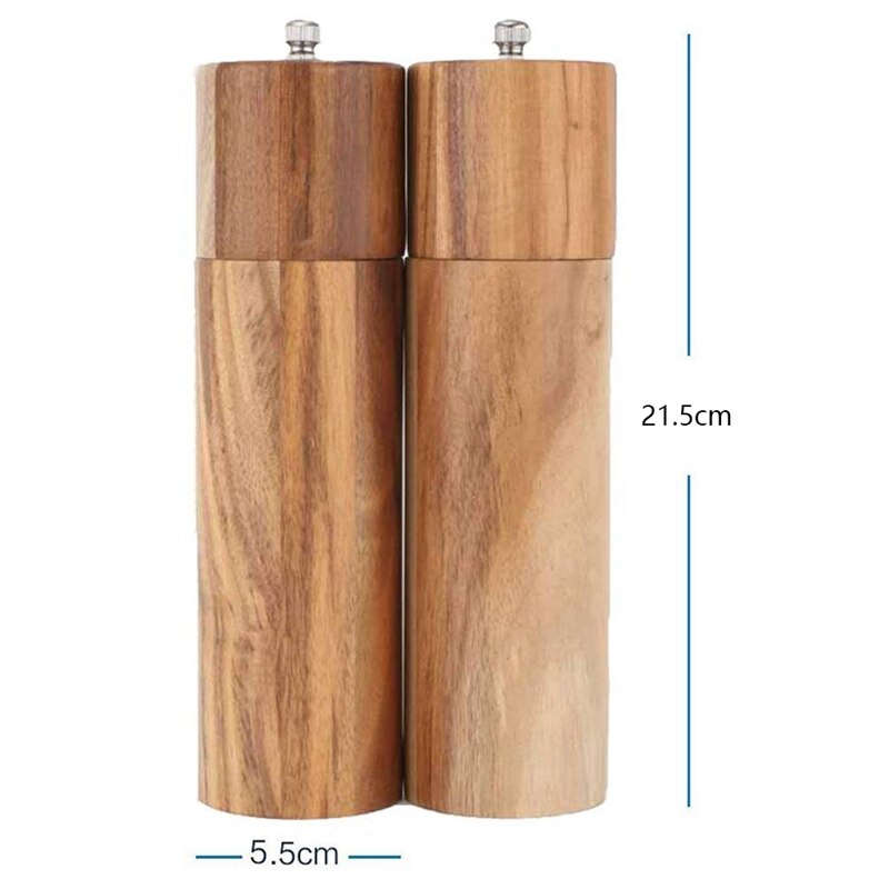 Wooden Salt and Pepper Mills (2pcs) Wooden Salt and Pepper Mills (2pcs)