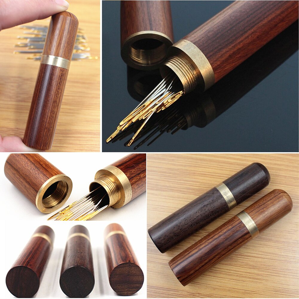Wooden Sewing Needle Holder Wooden Sewing Needle Holder