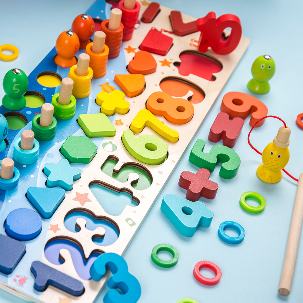 Wooden Shape Sorter Educational Toy Wooden Shape Sorter Educational Toy