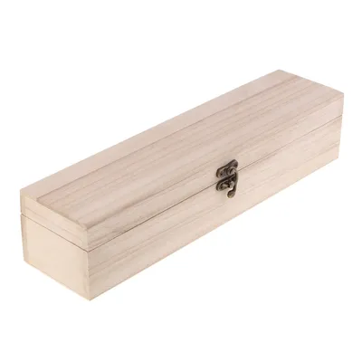 Wooden Single Bottle Wine Box