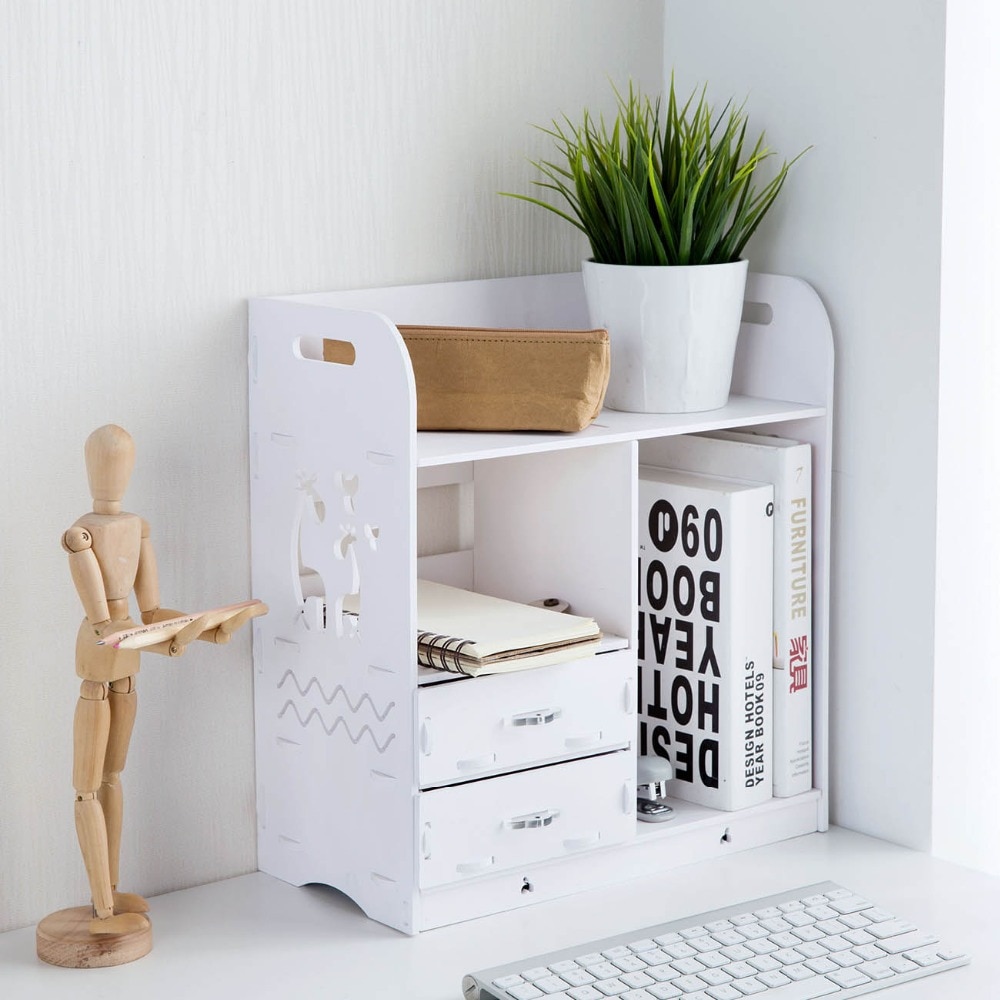 Wooden Small Desktop Shelf Wooden Small Desktop Shelf