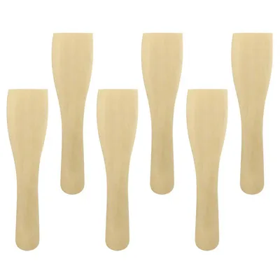 Wooden Spatulas for Cooking (6 Pcs) Wooden Spatulas for Cooking (6 Pcs)