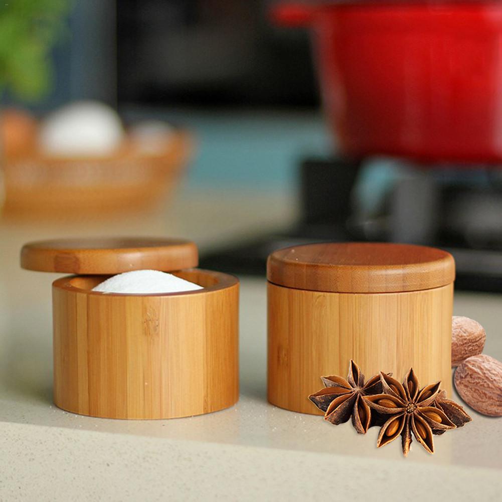 Wooden Spice Rack Bamboo Container Wooden Spice Rack Bamboo Container