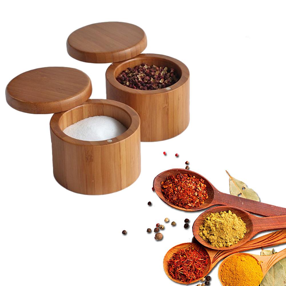 Wooden Spice Rack Bamboo Container Wooden Spice Rack Bamboo Container