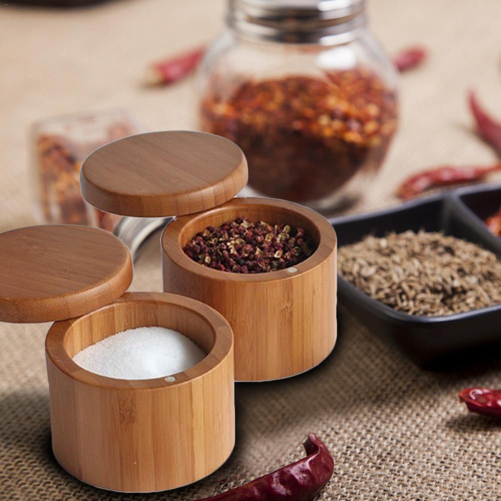 Wooden Spice Rack Bamboo Container Wooden Spice Rack Bamboo Container
