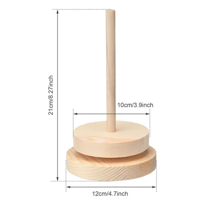 Wooden Spinning Yarn Holder Wooden Spinning Yarn Holder