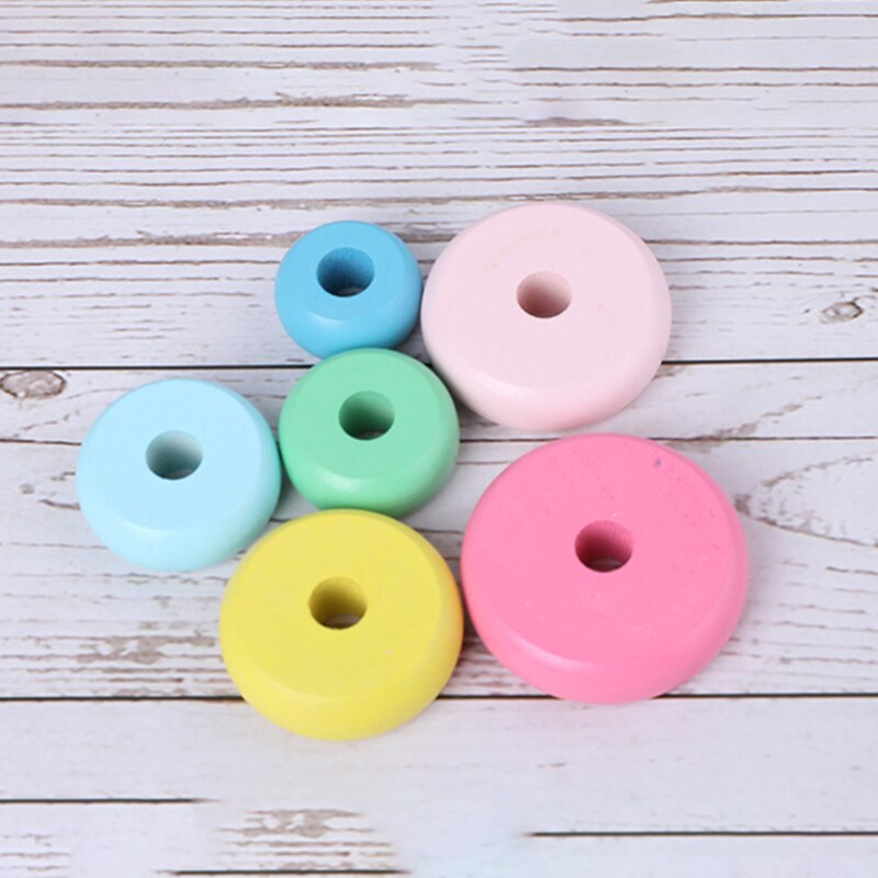 Wooden Stacking Rings Toy Wooden Stacking Rings Toy