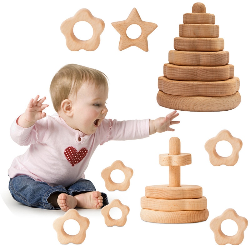 Wooden Stacking Toy for Kids