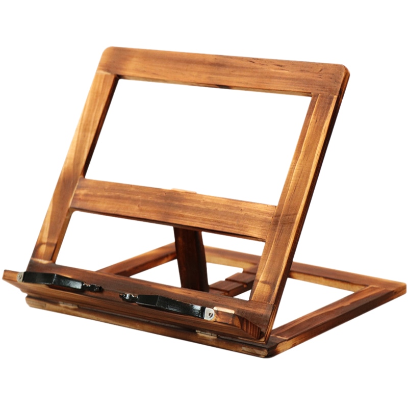 Wooden Table Book Stand