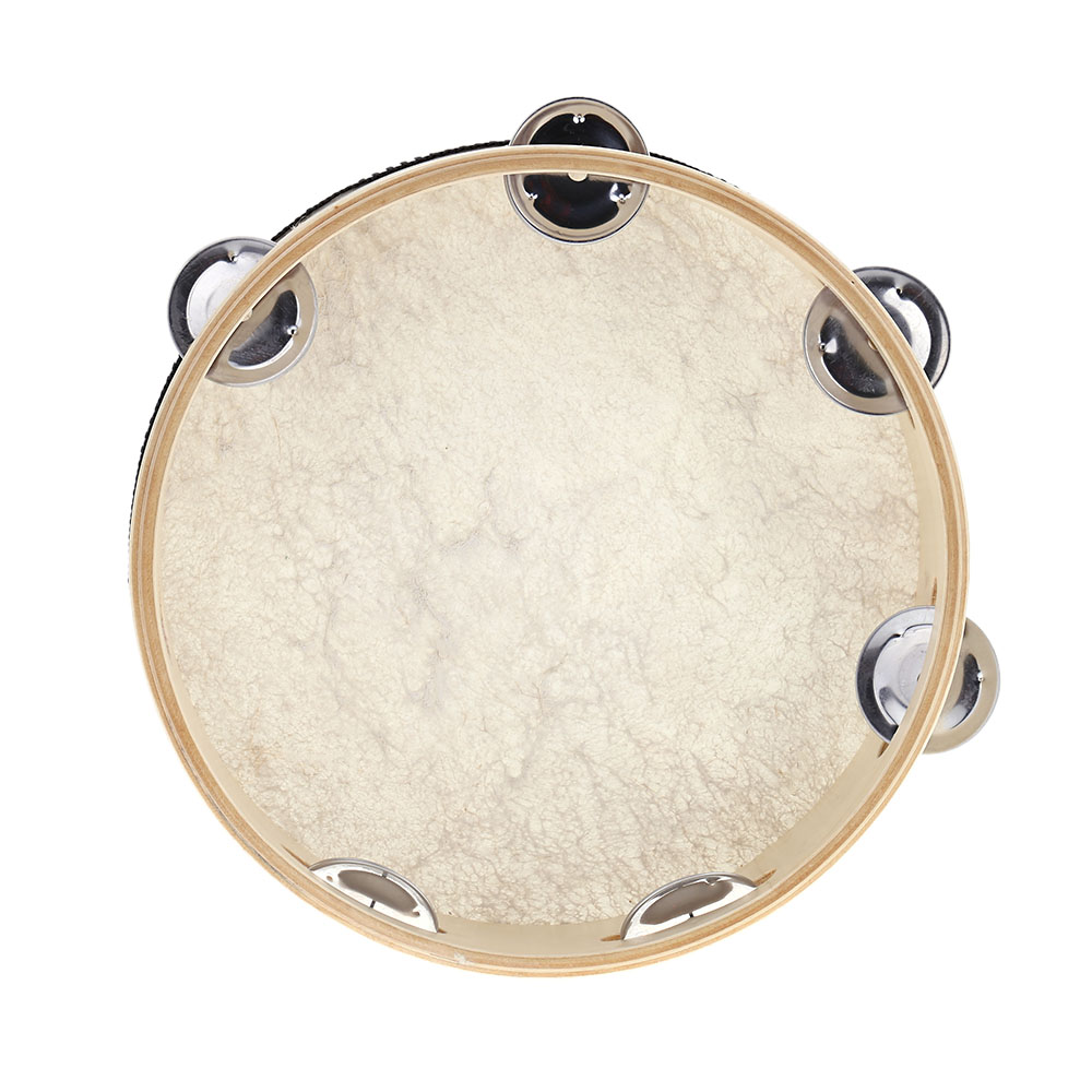 Wooden Tambourine Musical Instrument