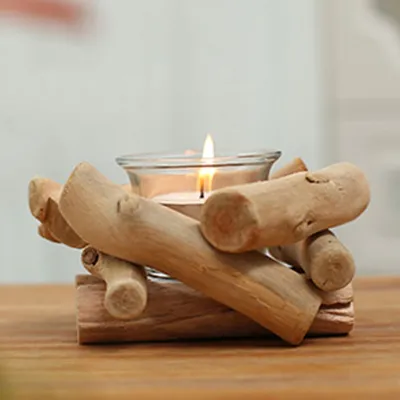 Wooden Tea Light Holder Home Decor Wooden Tea Light Holder Home Decor