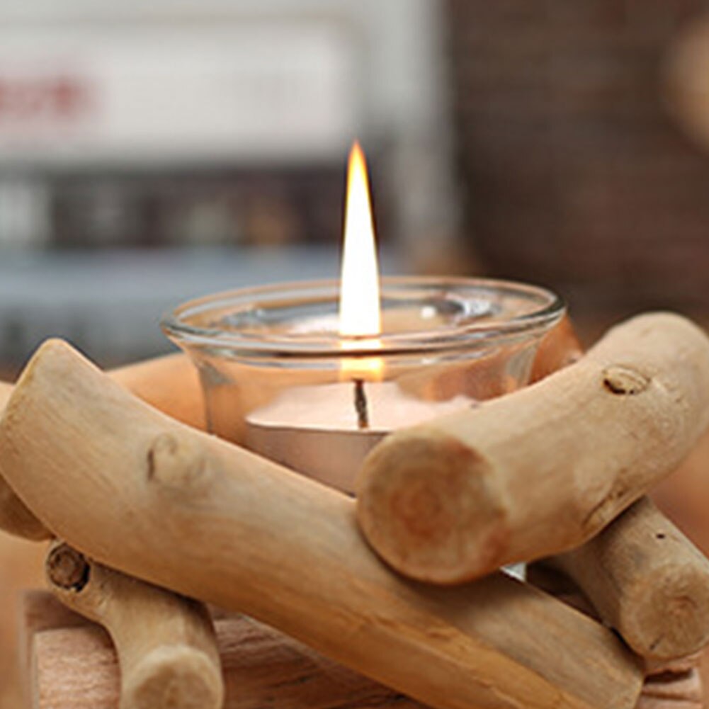 Wooden Tea Light Holder Home Decor Wooden Tea Light Holder Home Decor