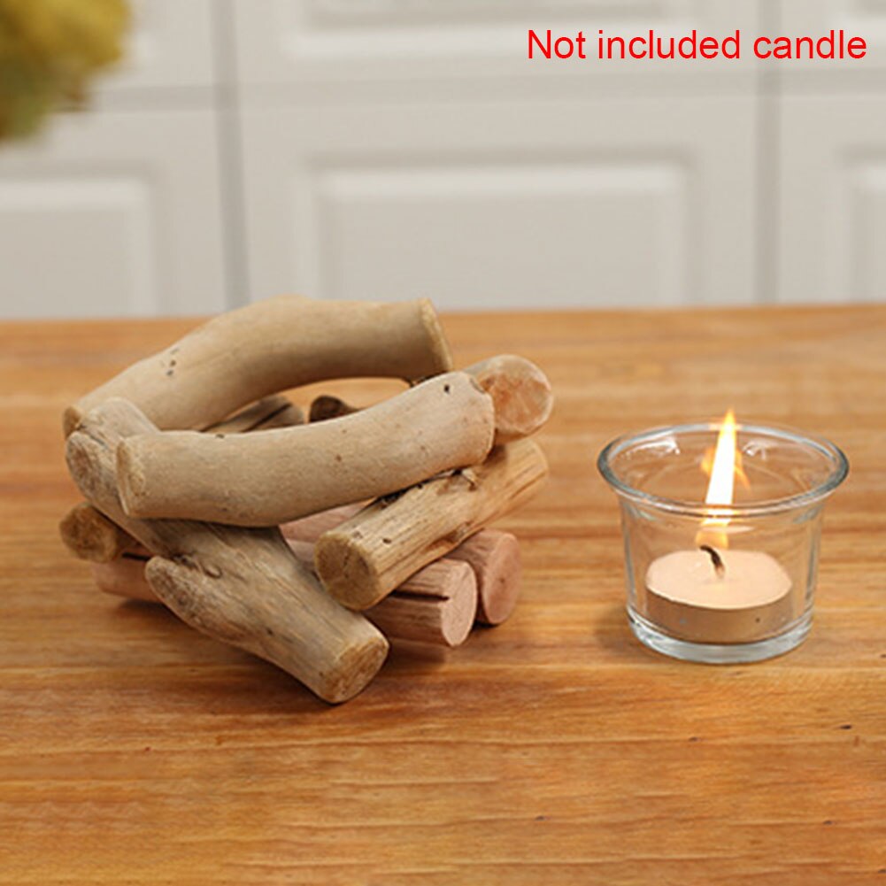 Wooden Tea Light Holder Home Decor Wooden Tea Light Holder Home Decor