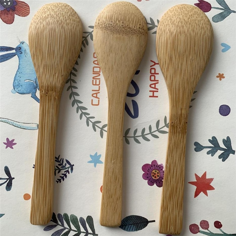Wooden Teaspoons Set (5 Pcs)