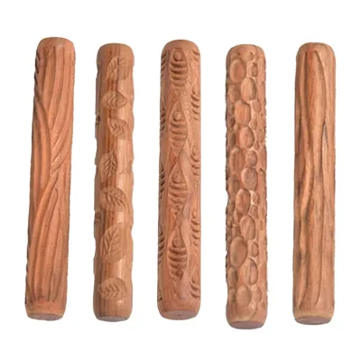 Wooden Texture Roller for Clay Wooden Texture Roller for Clay