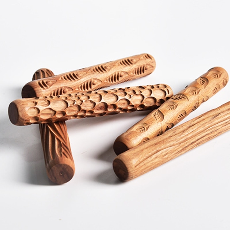 Wooden Texture Roller for Clay Wooden Texture Roller for Clay