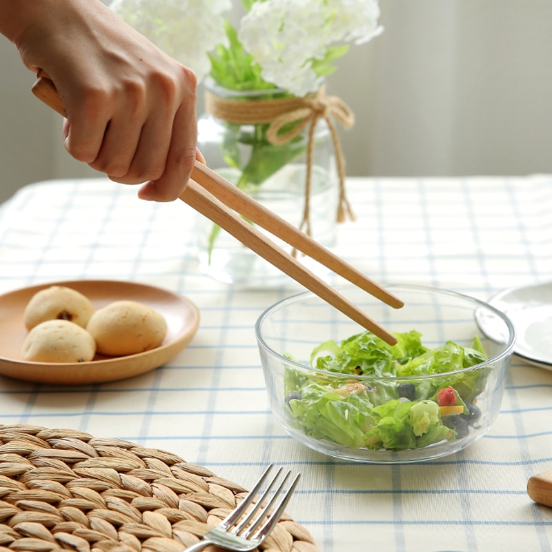 Wooden Tongs Kitchen Cooking Tool Wooden Tongs Kitchen Cooking Tool