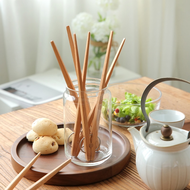 Wooden Tongs Kitchen Cooking Tool Wooden Tongs Kitchen Cooking Tool