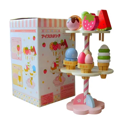 Wooden Toys for Kids Ice Cream Wooden Toys for Kids Ice Cream