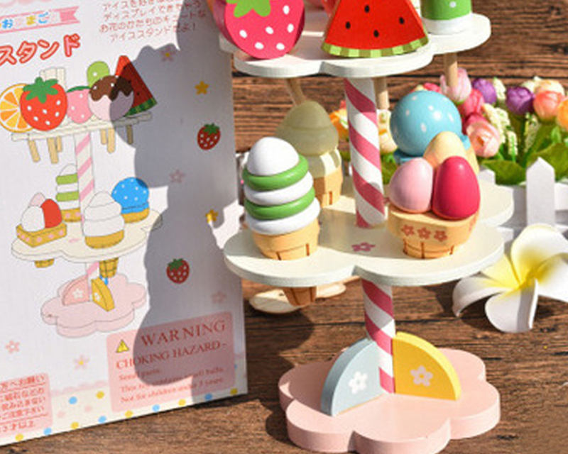 Wooden Toys for Kids Ice Cream Wooden Toys for Kids Ice Cream
