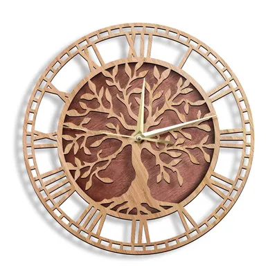 Wooden Tree of Life Clock Wooden Tree of Life Clock