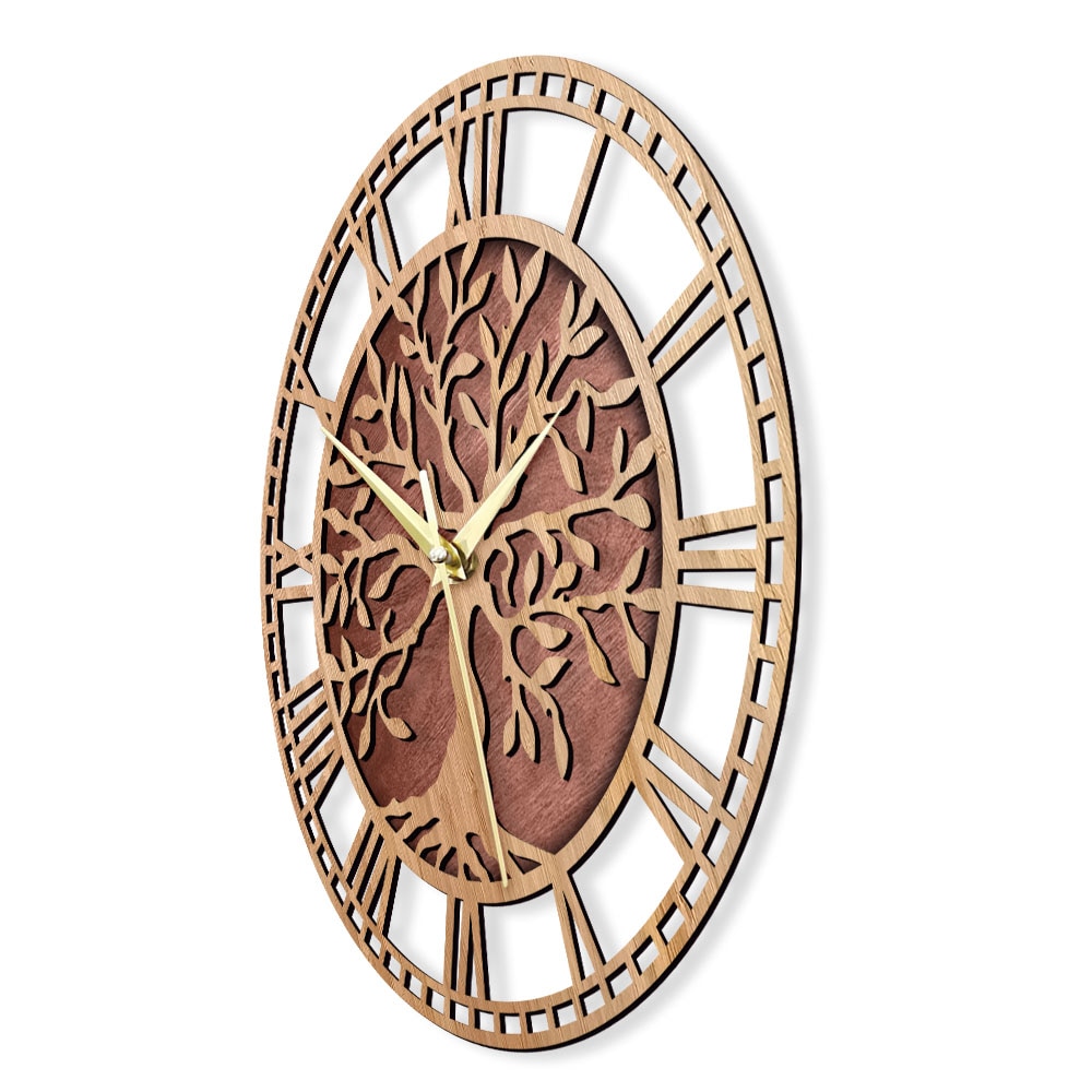 Wooden Tree of Life Clock Wooden Tree of Life Clock