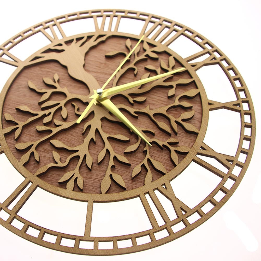 Wooden Tree of Life Clock Wooden Tree of Life Clock