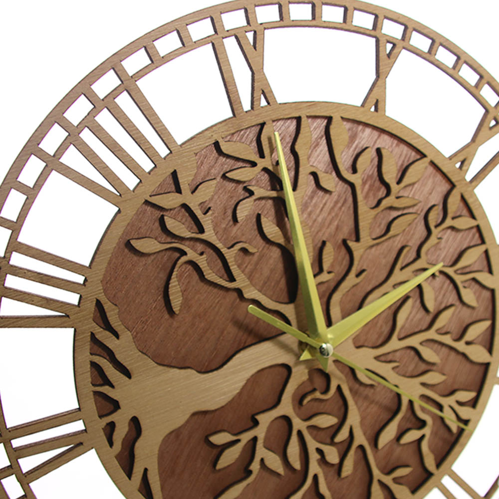 Wooden Tree of Life Clock Wooden Tree of Life Clock