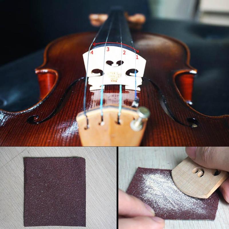 Wooden Violin Bridges (4pcs) Wooden Violin Bridges (4pcs)