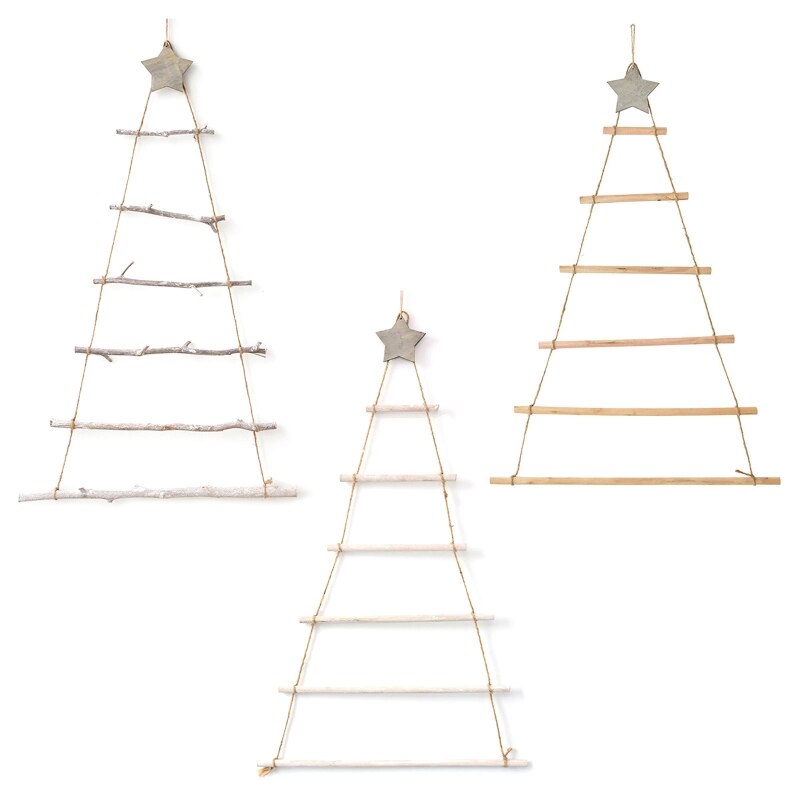 Wooden Wall Mounted Christmas Tree