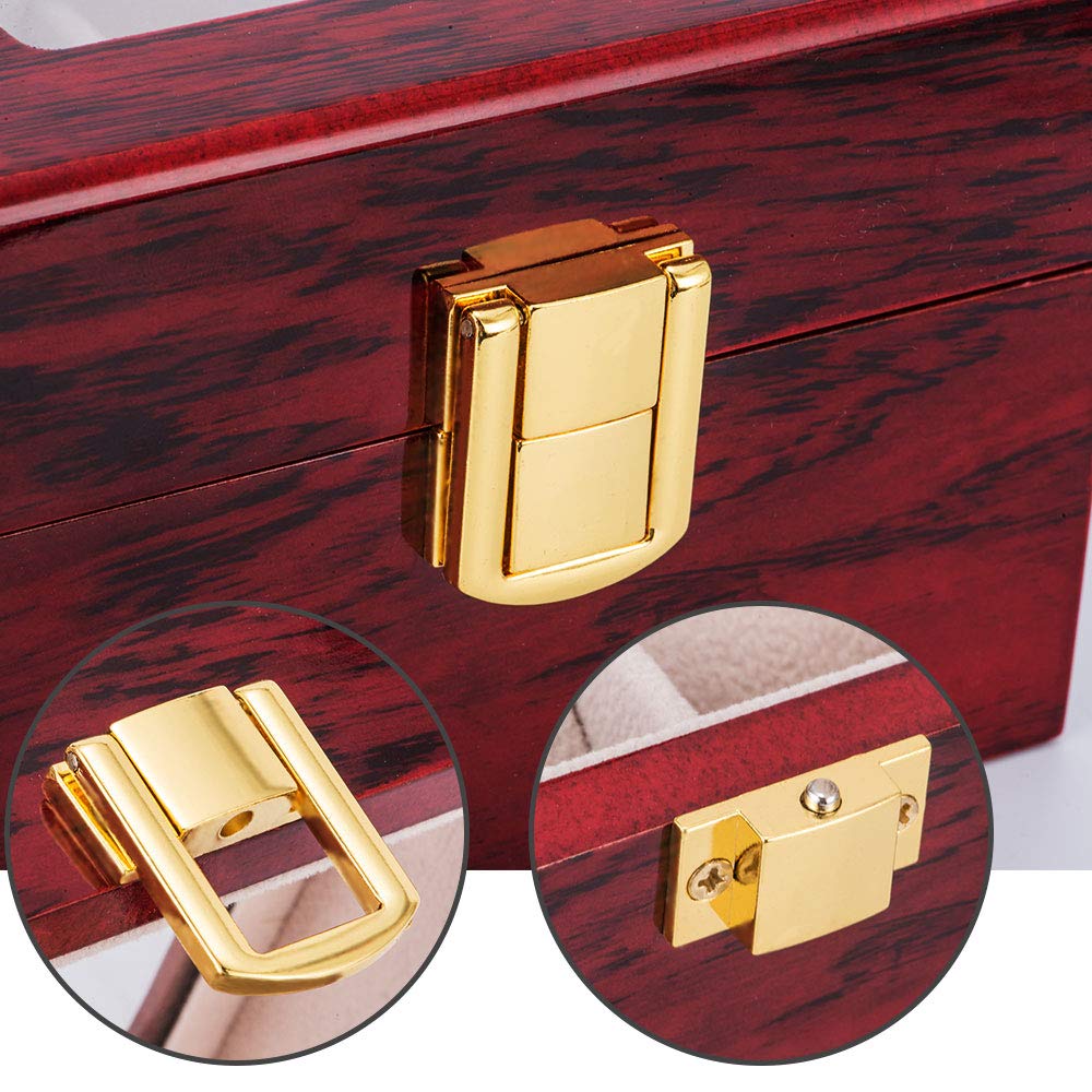 Wooden Watch Display Case Watch Organizer Wooden Watch Display Case Watch Organizer